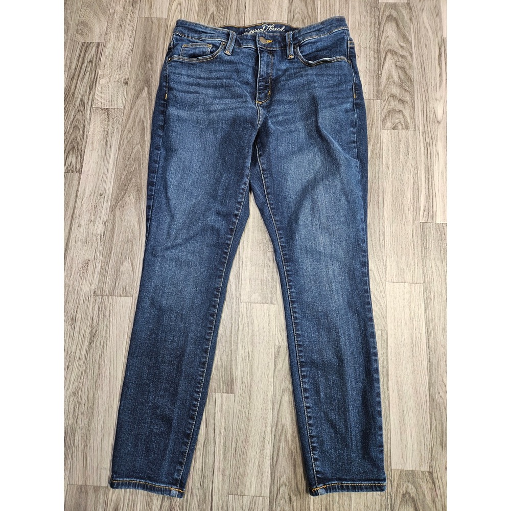 Universal Thread High Rise Skinny Jeans Womens 8/29S Blue Stretch Denim